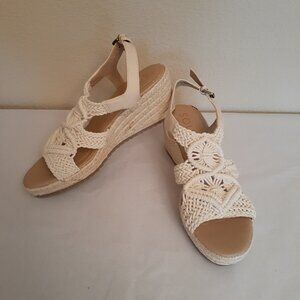 Soul by Naturlizer Macrame Wedge Sandals